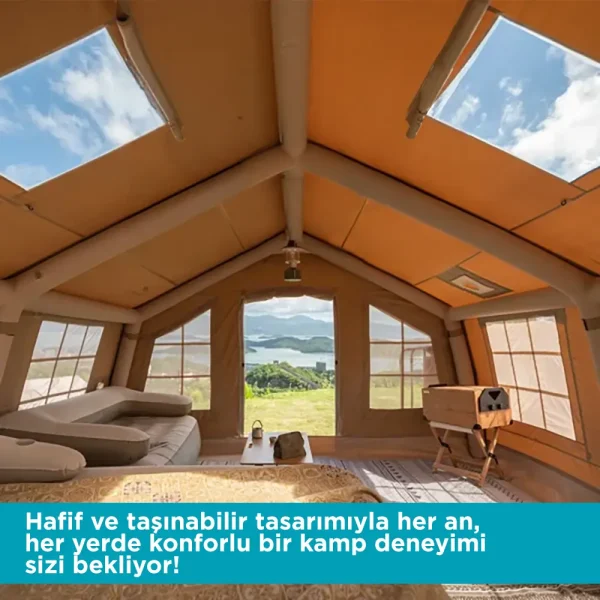 Habl Şişme Kamp Çadırı - 13.2 M2 - Görsel 6