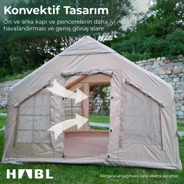 Habl Şişme Kamp Çadırı - 6.3 M2 - Görsel 6