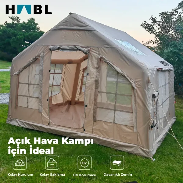 Habl Şişme Kamp Çadırı - 8 M2 - Görsel 7