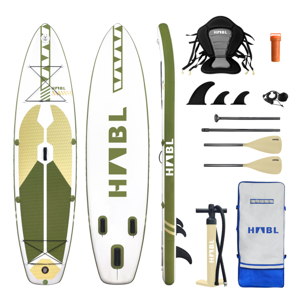 HABL 320 cm şişme sup paddle board koltuk ve kürekli set
