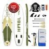 HABL şişme paddle board kutu içeriği – kürek, sırt çantası, pompa, oturma aparatı ve su geçirmez telefon kılıfı hediyeli set